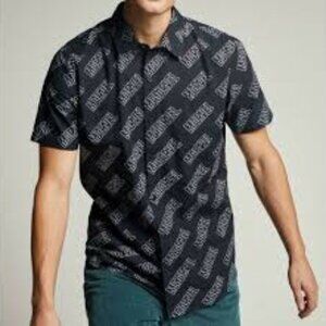 NWT - Our Universe Marvel Print Button Down Shirt - S